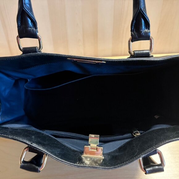 Cole Haan Black leather tote - Picture 4 of 13